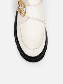 Leather Shoe | White