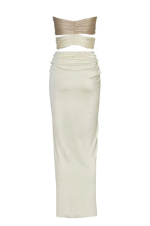 Giselle Maxi Dress | Marble Ivory