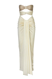 Giselle Maxi Dress | Marble Ivory