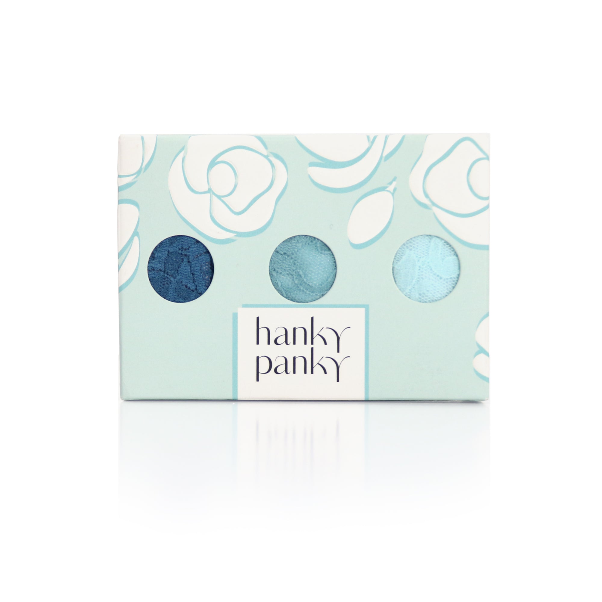 3Pack Signature Lace Original Rise Thong | Storm Cloud Blue/ Duck Egg/ Celeste