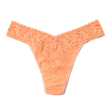 Signature Lace Original Rise Thong | Florence Orange