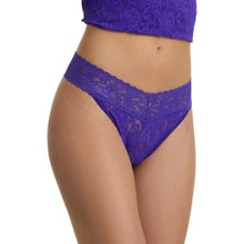 Signature Lace Original Rise Thong | Verbena (Purple)