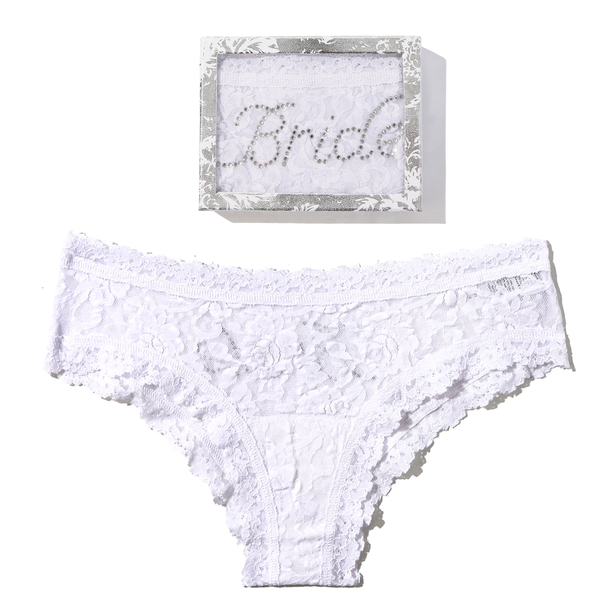 Bride Cheeky Hipster | White