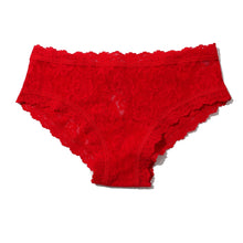 Signature Lace Keyhole Cheeky | Red