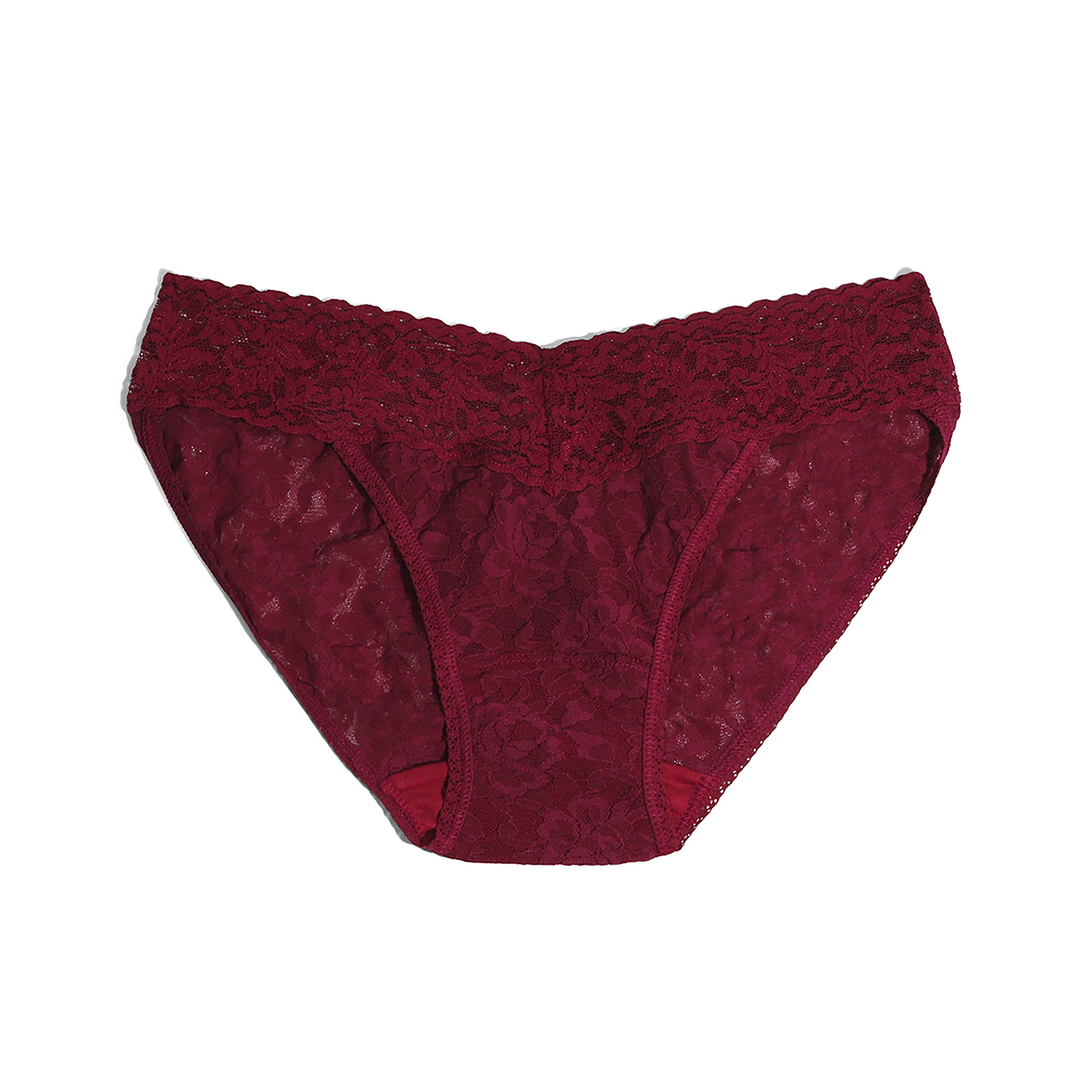Signature Lace V-Kini | Bright Amethyst Pink