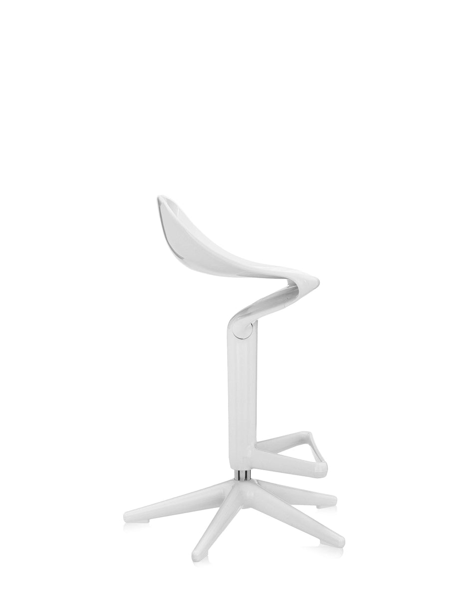 Spoon Stool | Single | White