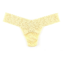Signature Lace Low Rise Thong | Shortcake Yellow