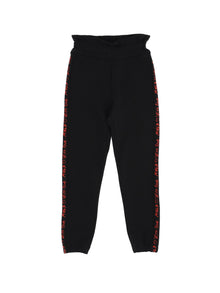 Girls | Logoed Jogging Pants | Black