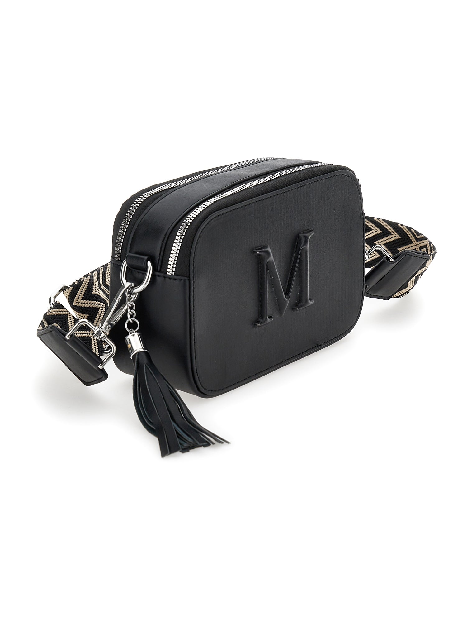 Girls | Coated Fabric Bag | Black