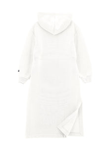 Girls | Fleece Dress With Slit | Cream