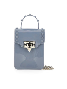 Girls | Mini Pvc Shoulder Bag | Sky Blue