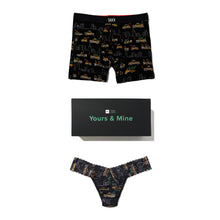 Sinature Lace Low Rise Thong & Saxx Boxer Brief | Hail The Holidays | Black