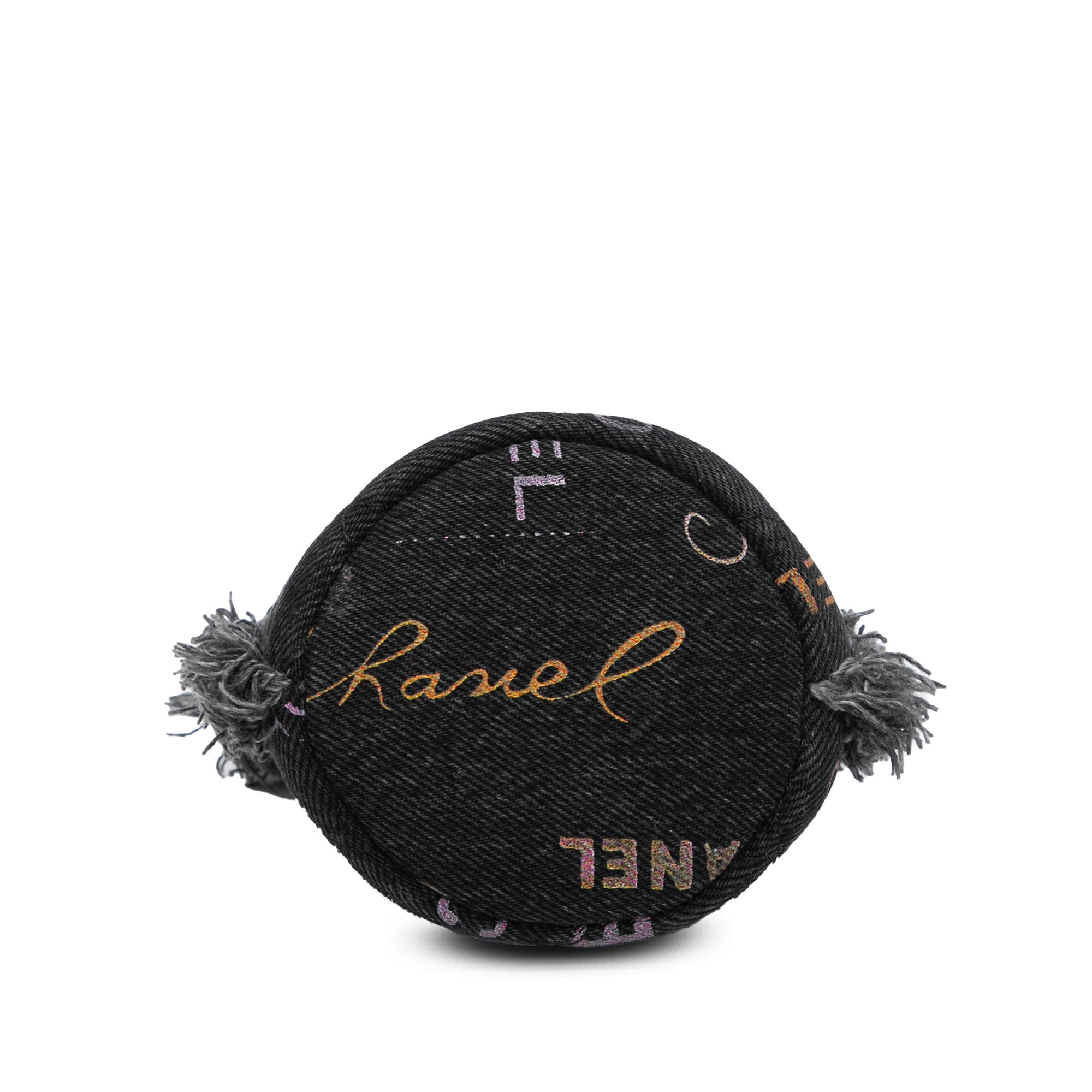 Chanel | Pre-Owned Mini Denim Mood Bucket with Chain - I | Gray/Charcoal