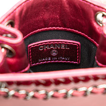 Chanel | Pre-Owned CC Patent Phone Holder Crossbody | Pink/Dark Pink