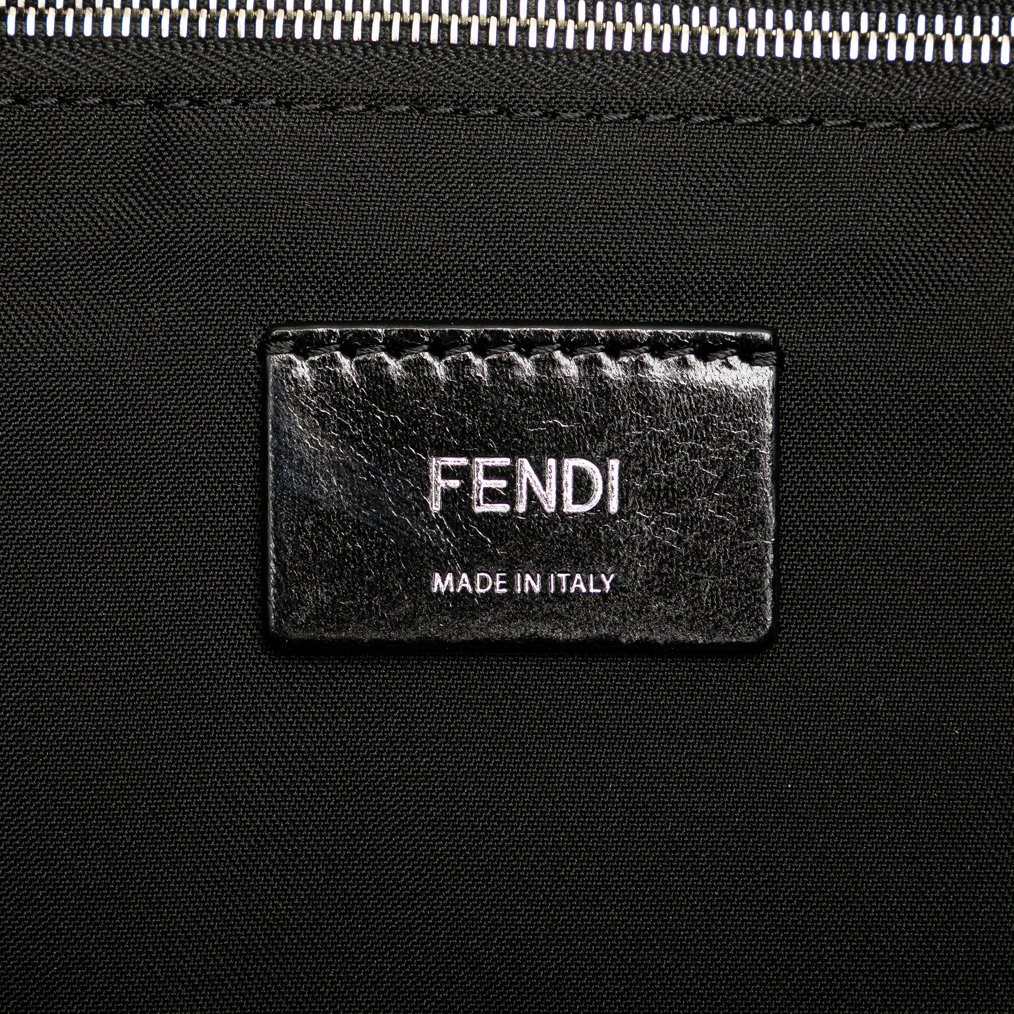 Fendi | Pre-Owned Large Nylon Faces Tote | Black