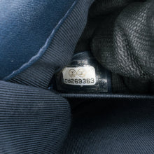 Chanel | Pre-Owned Metallic Lambskin Striped North South Boy Flap | Gold