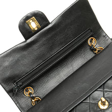 Chanel | Pre-Owned Small Classic Lambskin Double Flap - I | Black