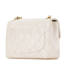 Chanel | Pre-Owned Mini Square Classic Lambskin Single Flap | White