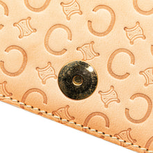 Celine | Pre-Owned C Macadam Leather Pochette | Brown/Beige