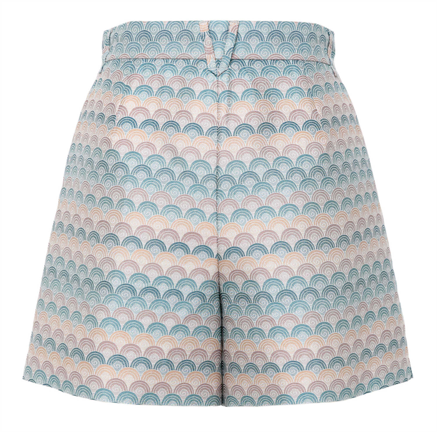 Song Brocade Shorts | Blue