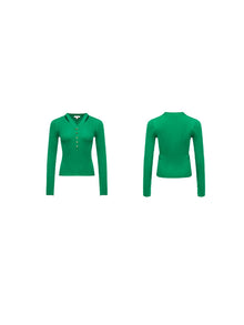 Wool Knitted Sweater | Green