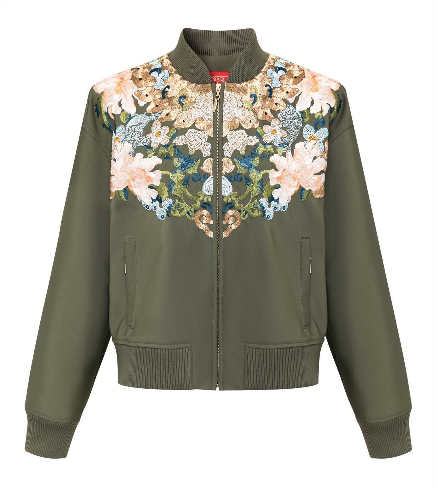 Embroidered Jacket | Green