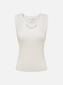 Knitted Vest | Beige