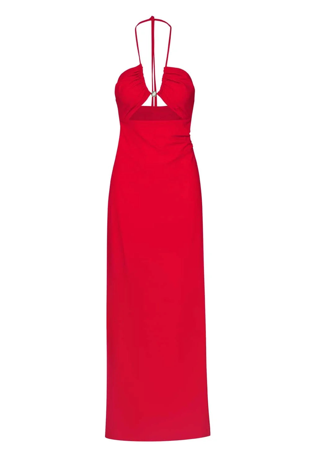 Rho Maxi Dress | Off Red