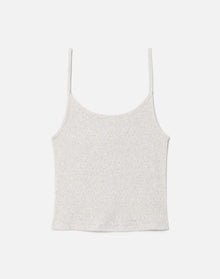Womens | Hanes Pointelle Jolie Tank | Heather Grey