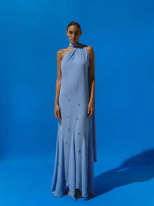 Ari Maxi Dress | Misty Blue
