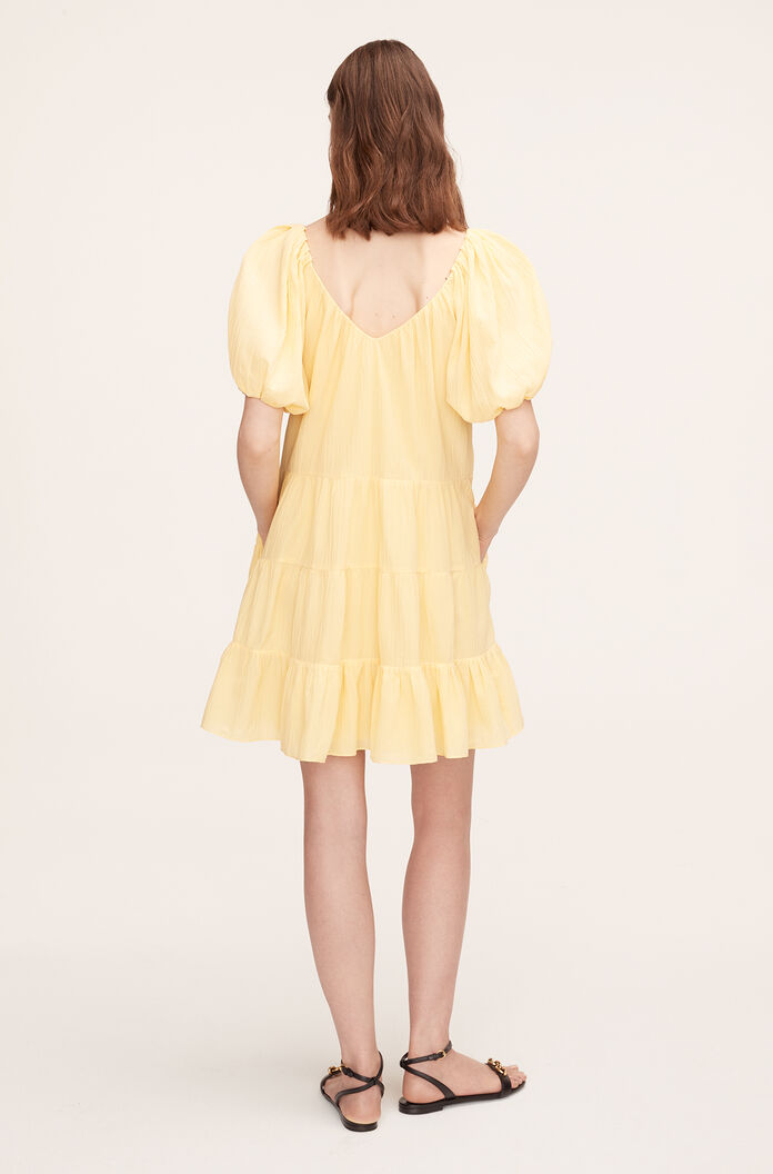 Textured Tiered Dress | Chamomile