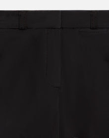 Womens | Mid Rise Wide Leg Trouser | Washed Black