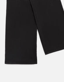 Womens | Mid Rise Wide Leg Trouser | Washed Black