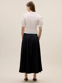 Isla Poplin Shirt | Milk
