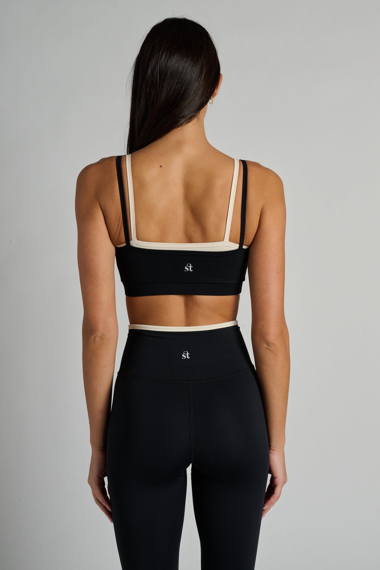 Strut This | The Rhodes Bra | Black/Cream