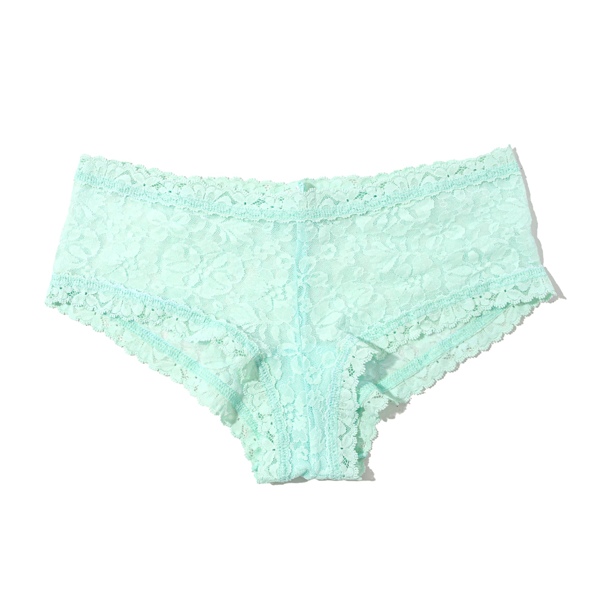 Flora Lace Boyshort | Mint Tea (Green)