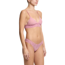 Flora Lace Low Rise Thong | Mauve Orchid (Pink)