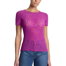 Flora Short Sleeve Top | Picking Plums (Pink)