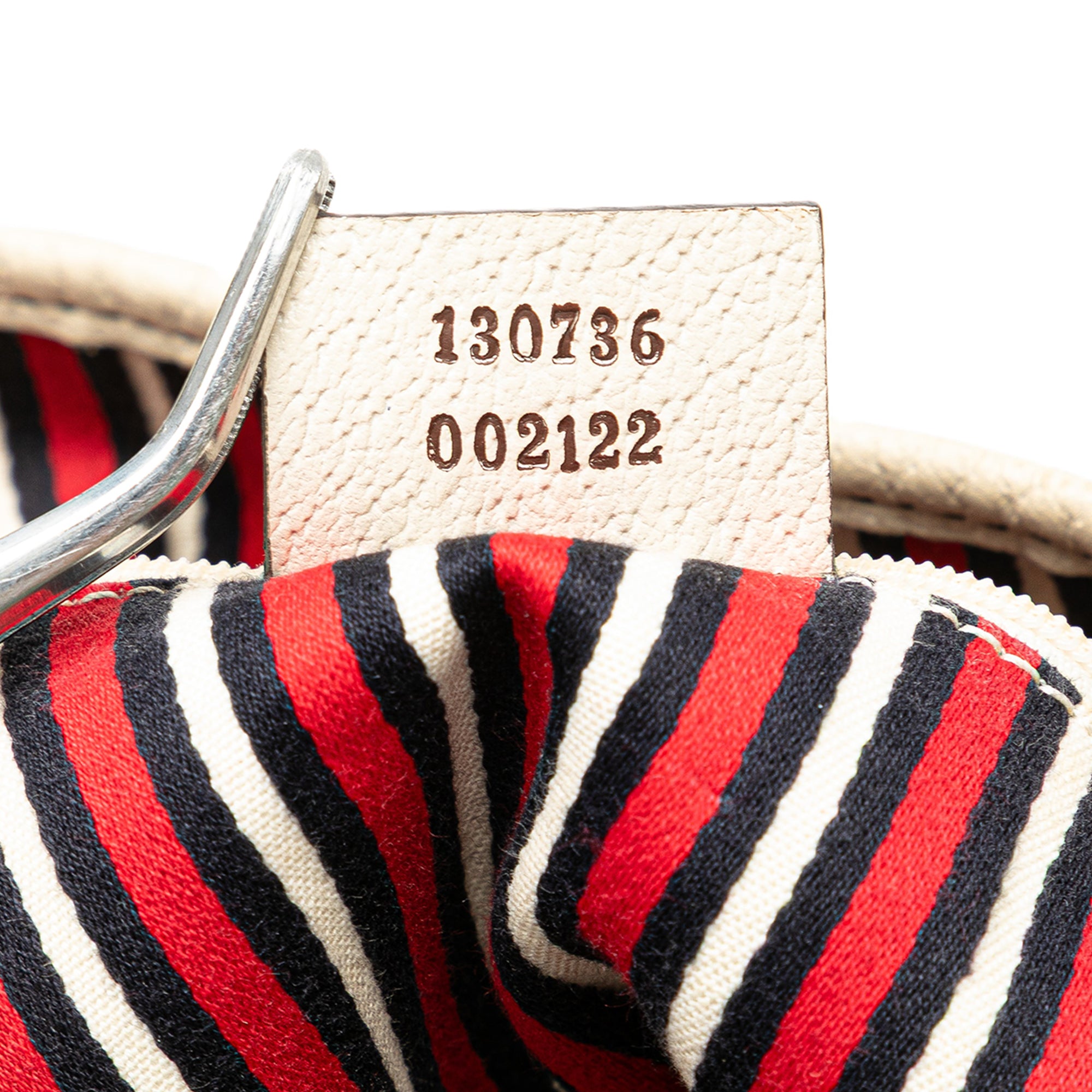 Gucci | Pre-Owned 85th Anniversary Canvas Logo Abbey D Ring Tote | Blue/Dark BlueWhite