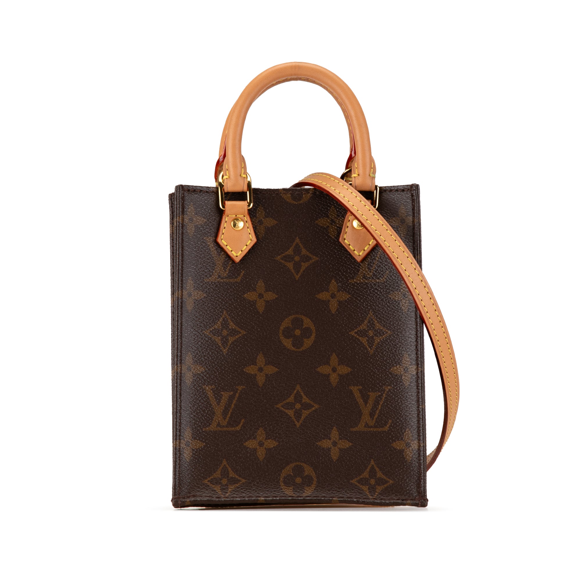 Louis Vuitton | Pre-Owned Monogram Petit Sac Plat | Brown
