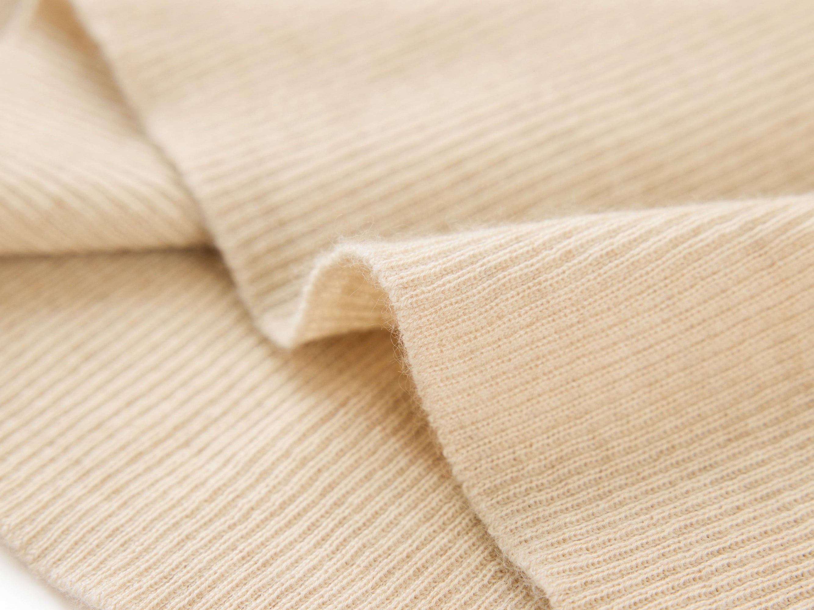 Cashmere Seamless Base Layer Top | Camel