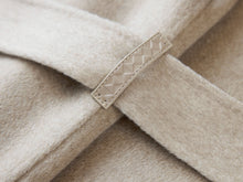 Lapel Collar Cashmere Coat | Camel