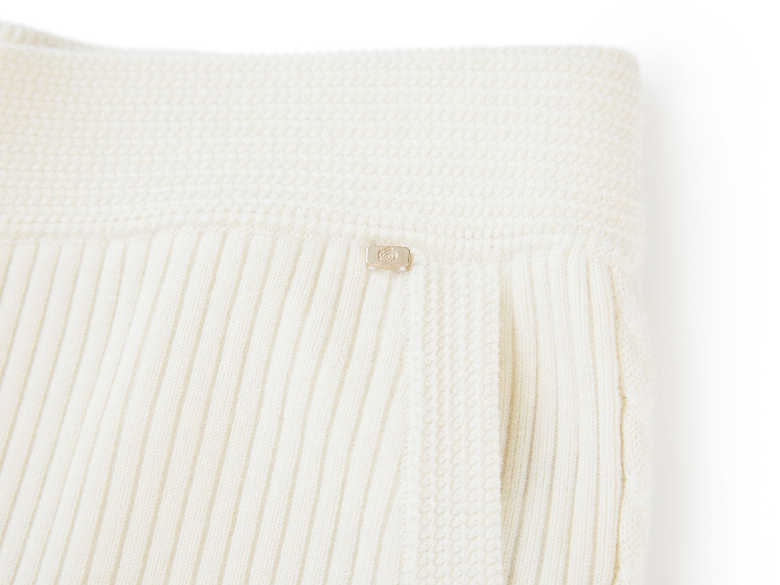 Pleated Pants | White