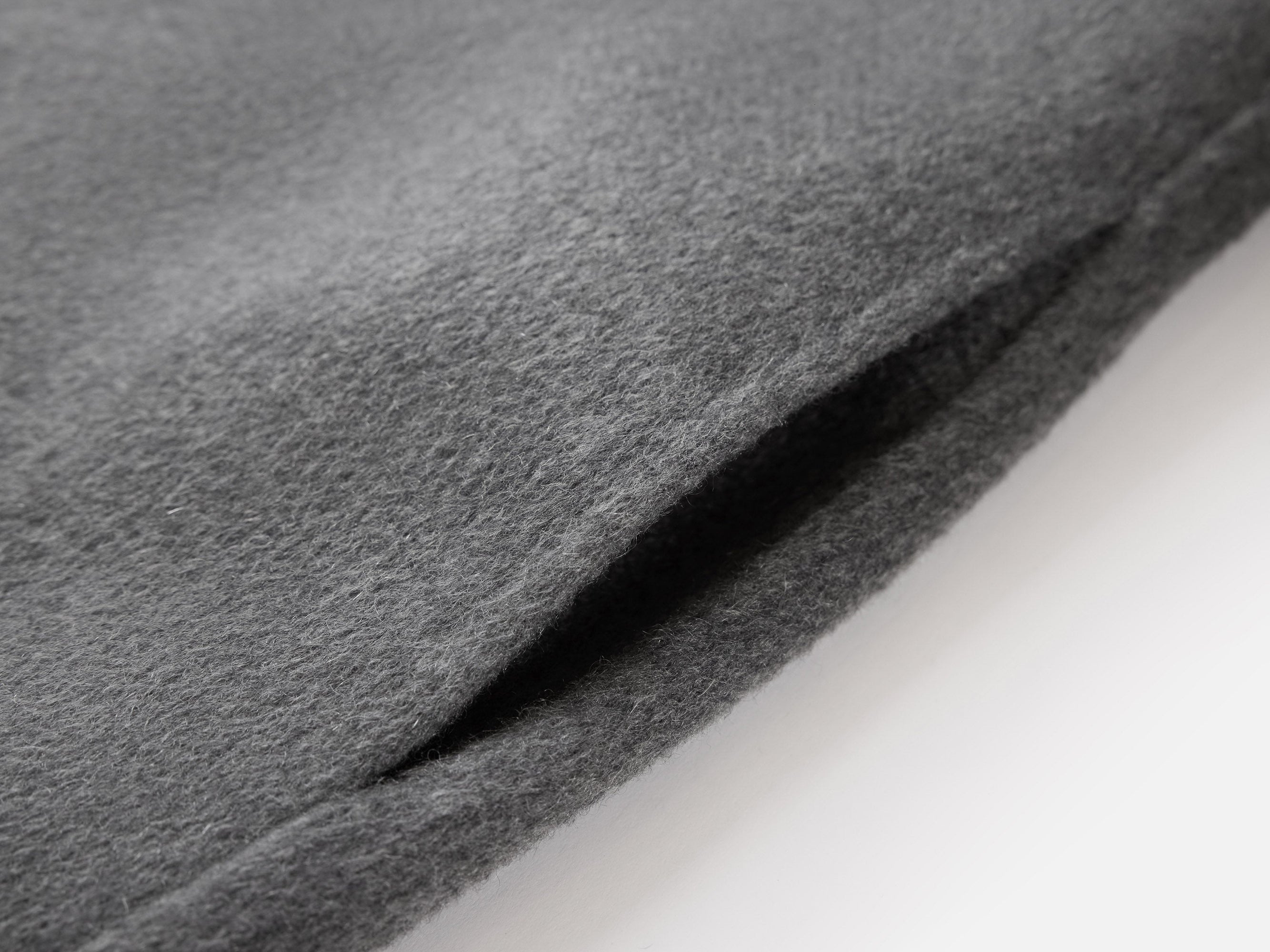 Chinese Style Cashmere Coat | Grey