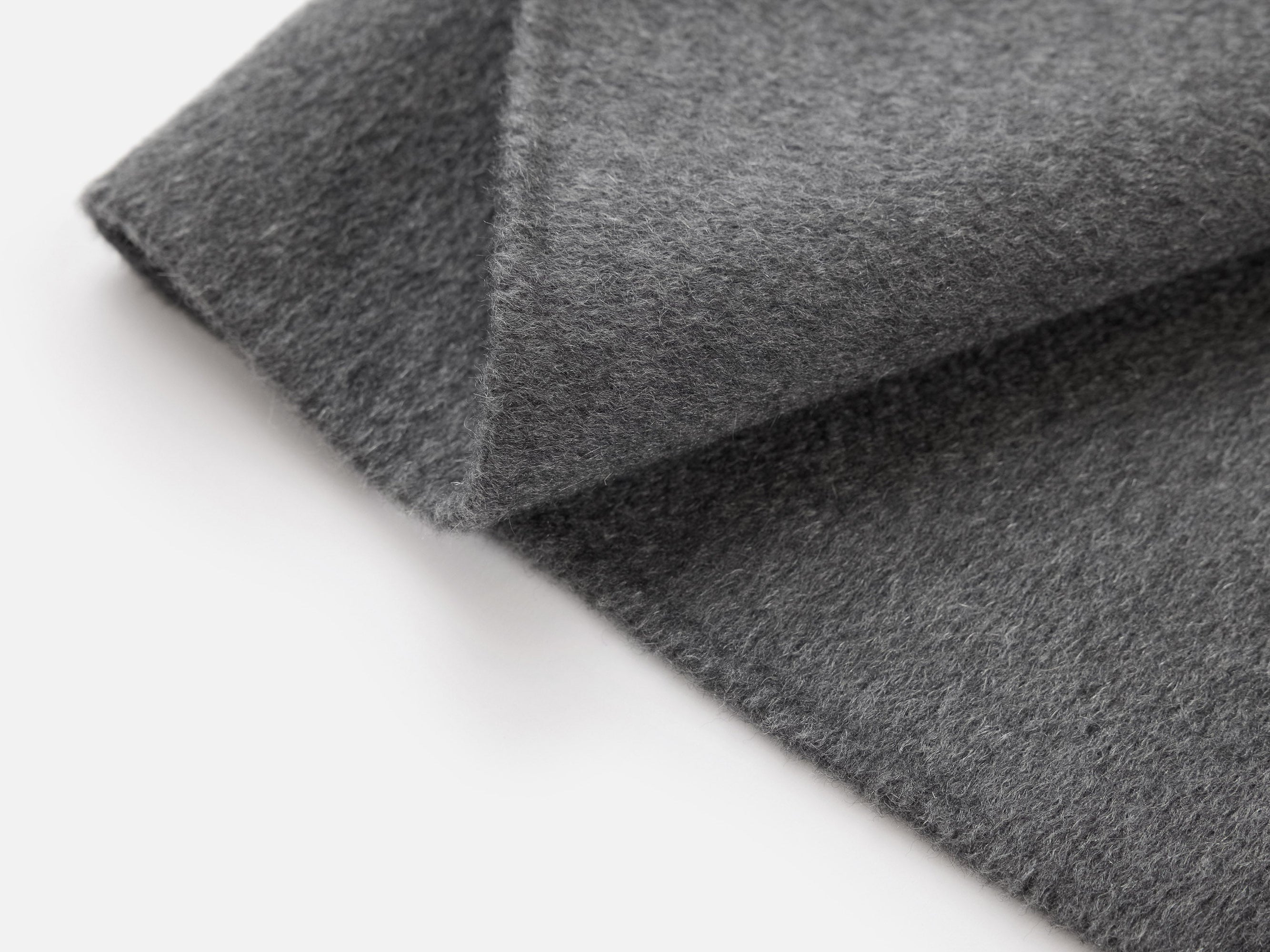 Chinese Style Cashmere Coat | Grey