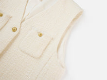 Yak Wool Vest | White
