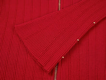 Knit Sweater | Red