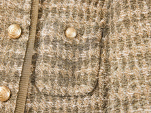 Fitted Wool Coat | Golden