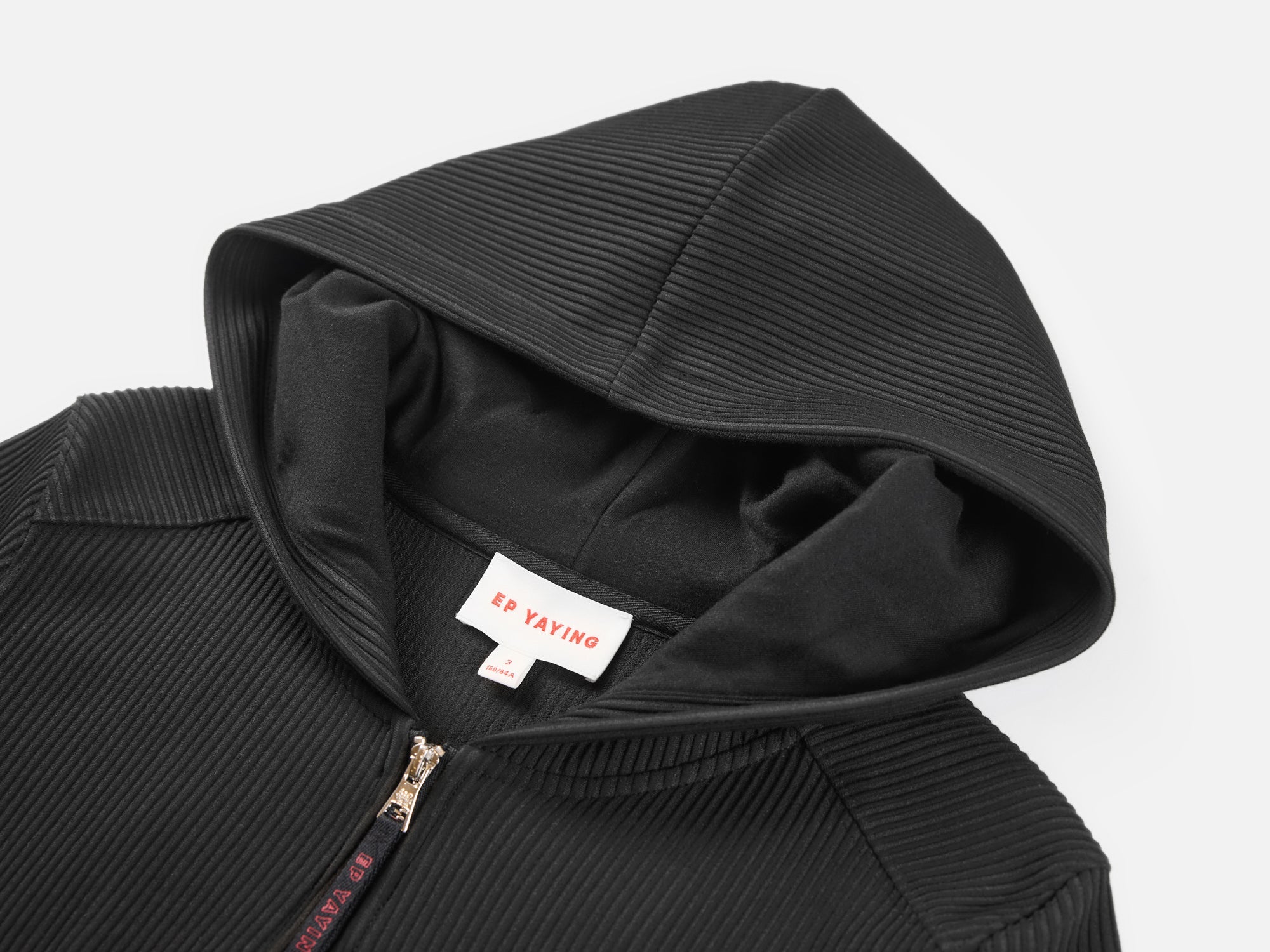 Slim Fit Long Sleeve Top | Black