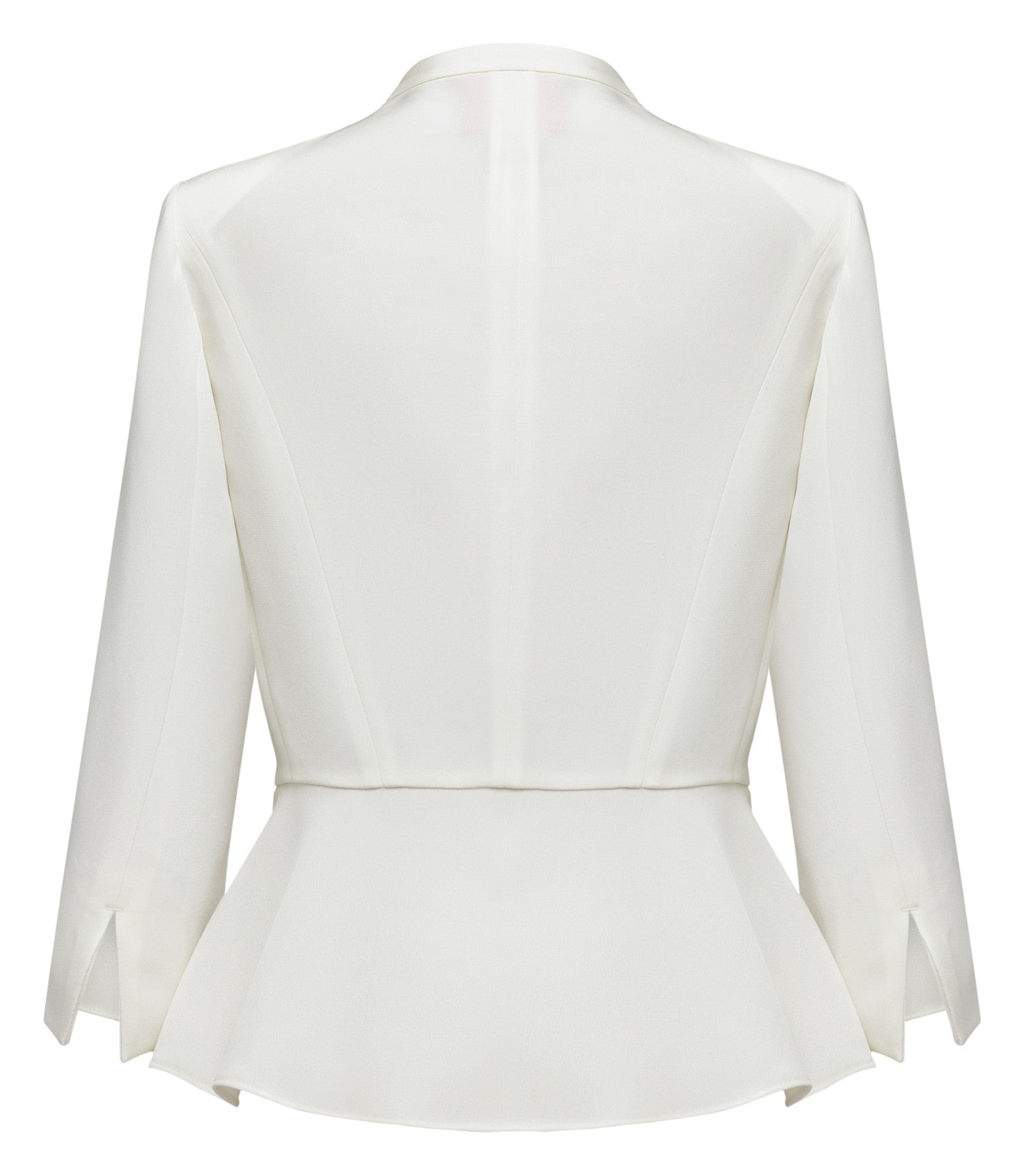 Heavyweight Silk Jacket | White